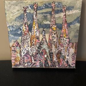 Handmade Mixed Media Artwork (Made in Barcelona, Spain)